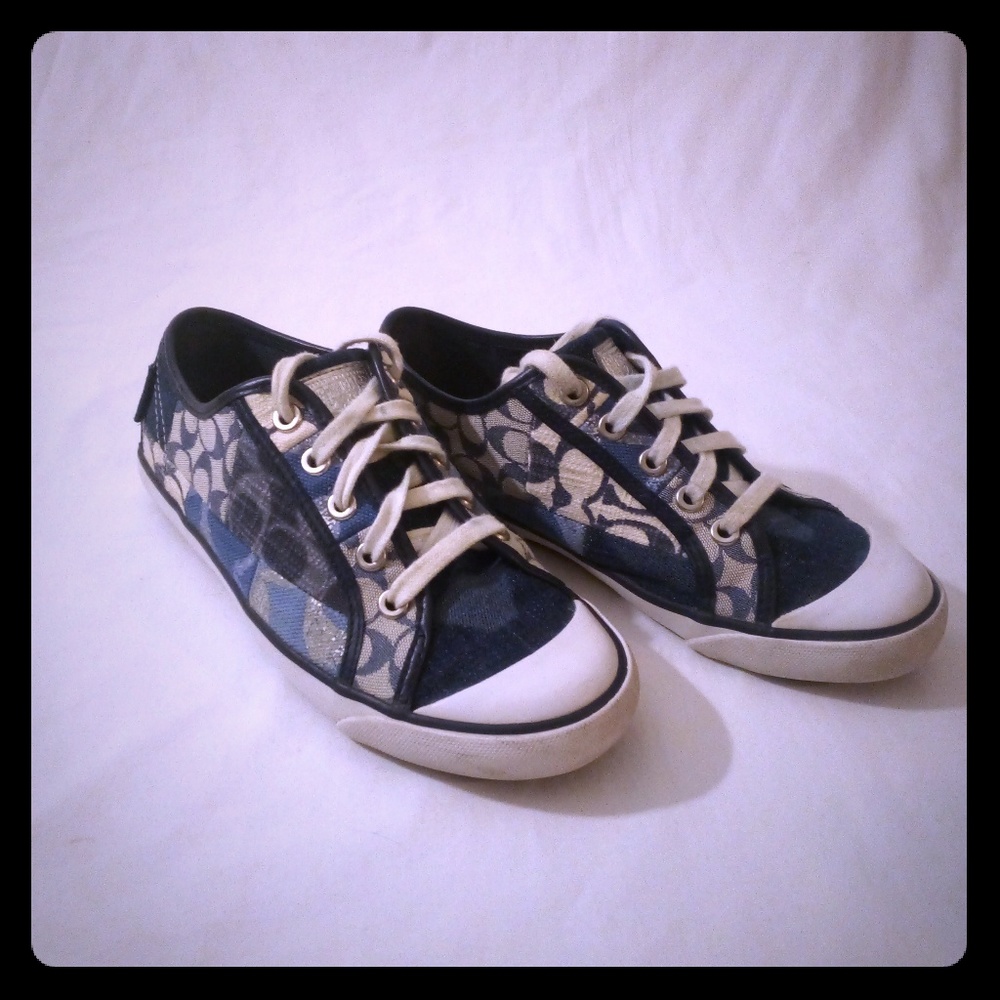 Coach Barrett denim patchwork - Picture 2 of 6